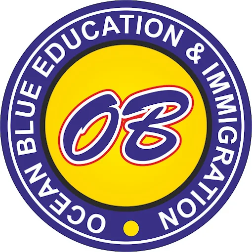 Ocean Blue Education & Spoken English logo